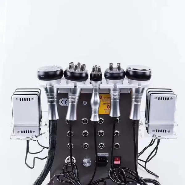 6-in-1 Cavitation RF Ultrasound Cavitation Lipolaser Slimming Machine With 40KHz Ultrasound & 1MHz RF photo-4