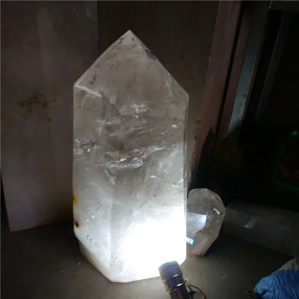 100-200kg Natural Large Rock Clear Crystal Point Big Rock Quartz Tower photo-3