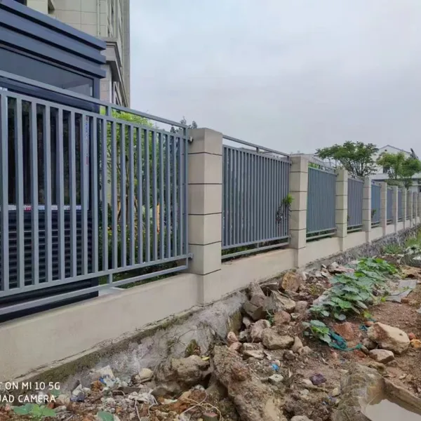 Zinc Steel Fence With 3-Year Warranty Against Rust, Mill Test Report Included, 1.2mm Thickness, 2400mm x 2000mm Panels photo-4