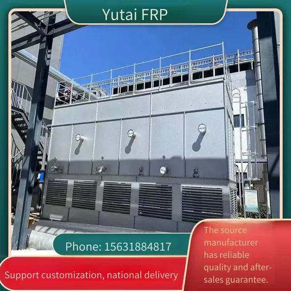 Square Frp Cooling Tower 100-1000t With Strong Corrosion Resistance and Good Seismic Performance, Yutai Environmental Protection