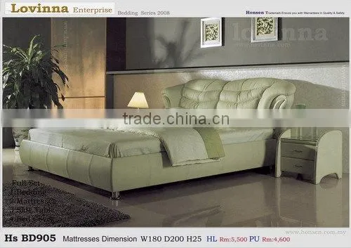 Leather Bed