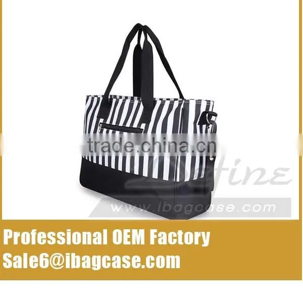2016 Hot Fashion Stripes 3pcs Diaper Bag photo-4
