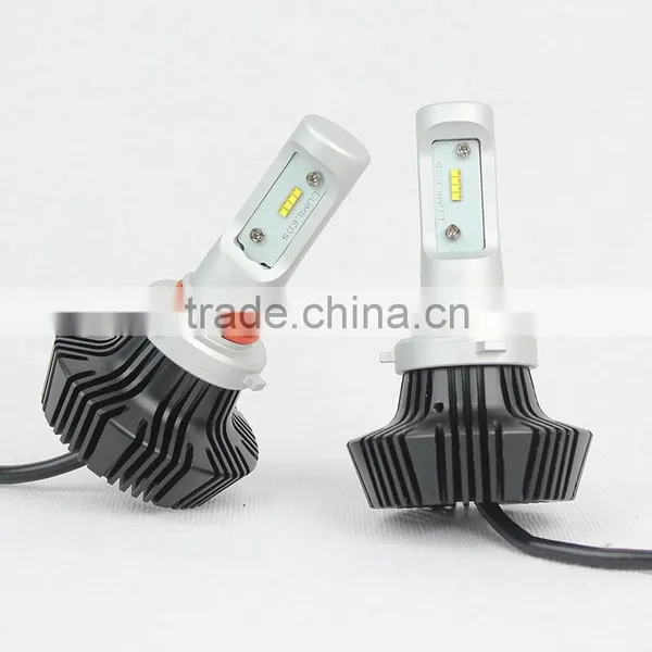 Hot Sell G7 Fanless Auto Led Headlight 4000LM 30W Brightest 9005 Led Car Headlamp From LANSEKO photo-4