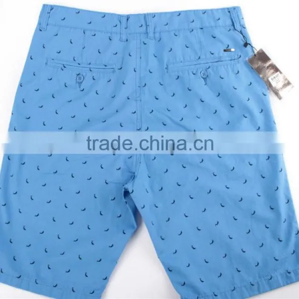 Mens Cheap 100%cotton Stock Apparel in China Printed Shorts photo-4