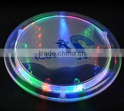 LED Bar Coaster Fashion and Color / Battery Durable and Safe Light Shining Drink Coaster photo-4
