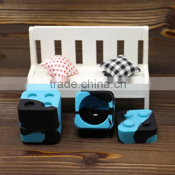 Square 9ml Silicone Container Bho Extracts Silicone Dab Jar Silicone Oil Container photo-3