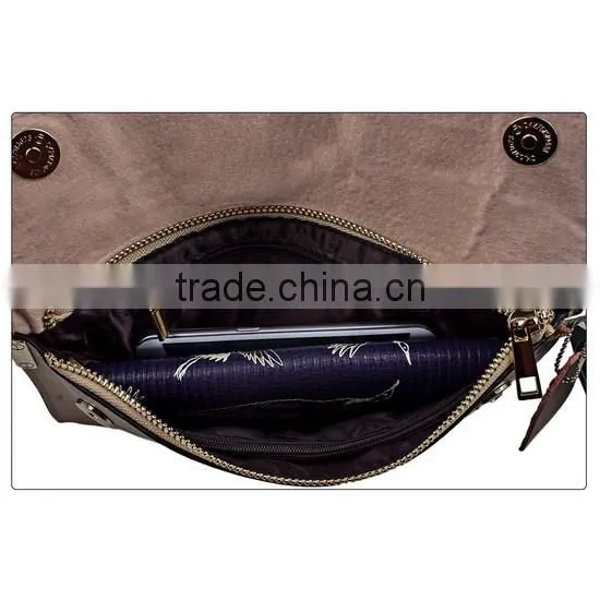 Ladies Leather Clutches Party Evening Bag With Removable Golden Chain Shoulder Strap photo-6