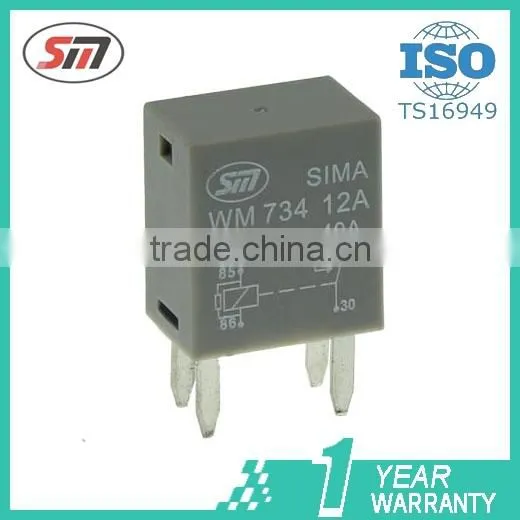Automotive relays auto relay 12V 24V 40A 4 pin WM734
