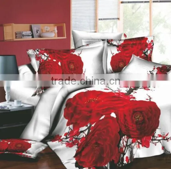 Trade Assurance 3D Designs Polycotton Good Quality Beautiful Bed Sheet photo-2