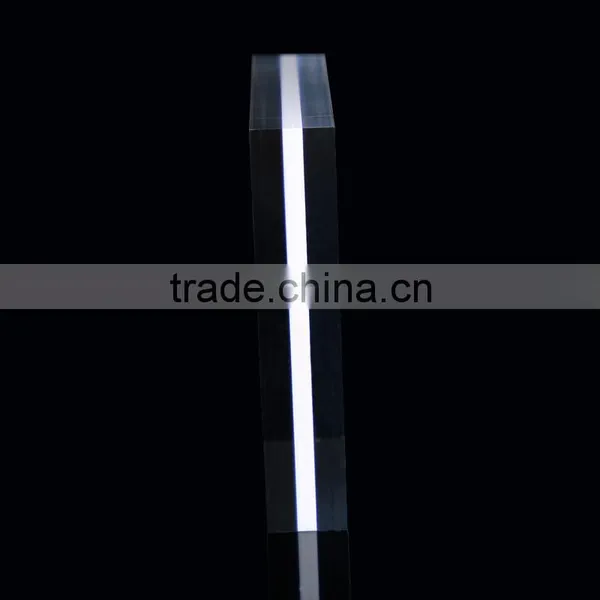 High Transparent Acrylic Cube Building Block to Display Jewelry Clear Thick Square Acrylic Block photo-5