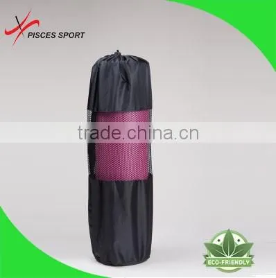 Waterproof Black Wire Mesh Pisces Yoga Mat Bag photo-2
