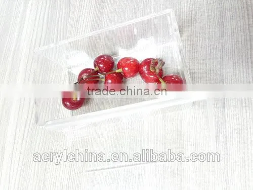 Clear Box Gift Wedding Candy/ Personalized Acrylic Candy Favor Box photo-2
