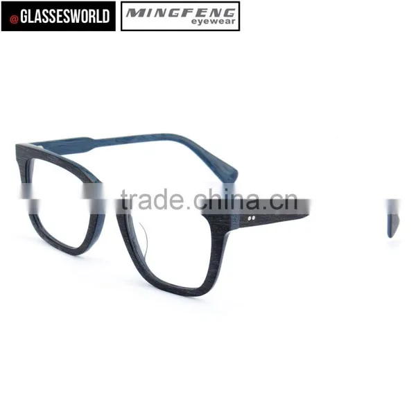 OEM Eyeglasses Acetate Frame Like Wood Eyeglasses photo-4