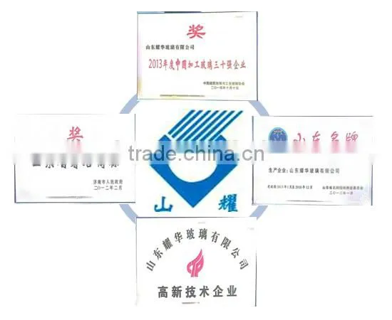 Toughened Glass/ Balustrade Glass/ Balcony Glass/ Glass Splash Back (EN12150 CCC) photo-4