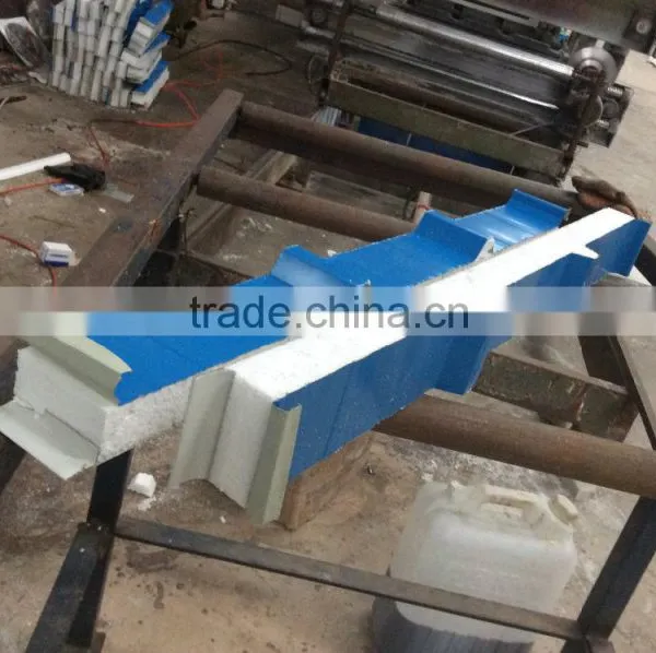 1040# Sky-blue Color Polystyrene Sandwich Panel for Roof photo-6