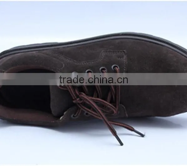Suede Leather Steel Toe Cap Work Shoes Safety Shoes 8008 photo-3