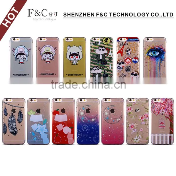 Cartoon Printing Tpu for Iphone 6 Colorful Good Quality Mobile Cover for Iphone Supplier's Choice photo-6