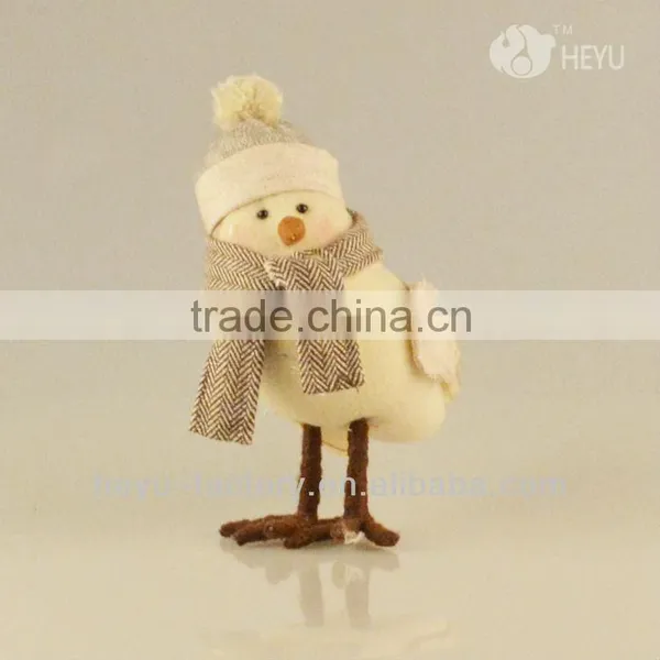 Christmas Bird Decoration/plush Ornament