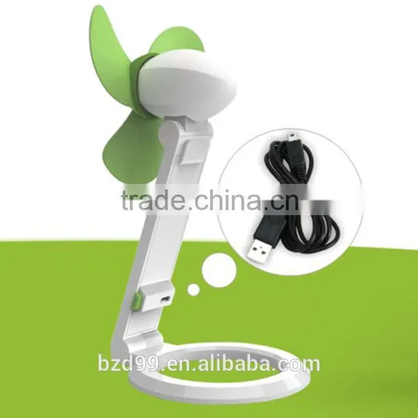 Universal OEM LOGO Customized Advertisement Foldable USB Programmable Electric Fan photo-3