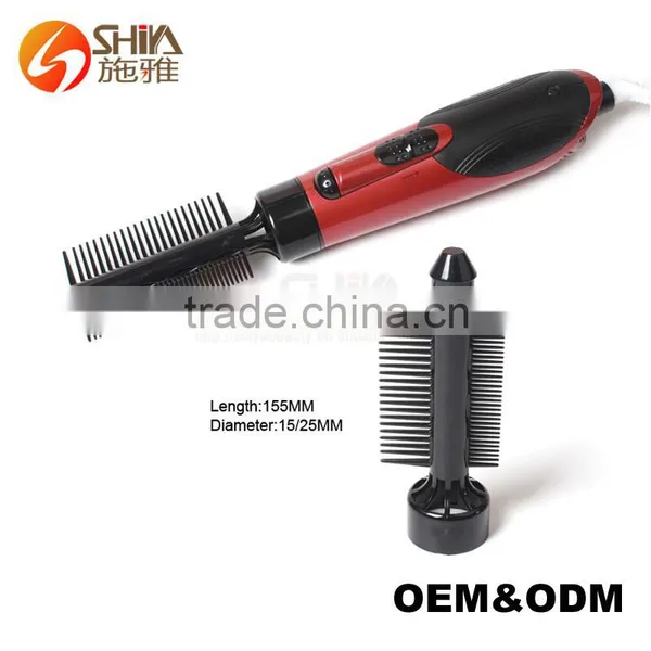 Plastic Bristle Multi-functional Magic Hot Air Styler Roller Brush Pro Salon Hair Dryer Comb And Hair Straightener Factory Quality Choice photo-5