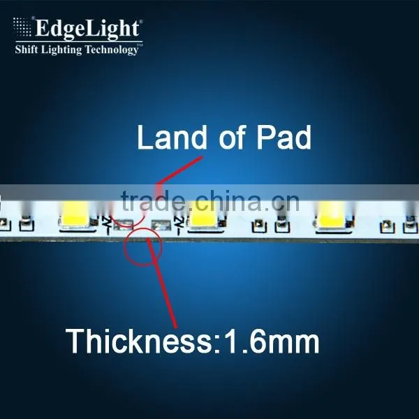 Edgelight ALS-12V-1W4-3014-6-590-96 12V High Brightness Alunimum Led Strip photo-2