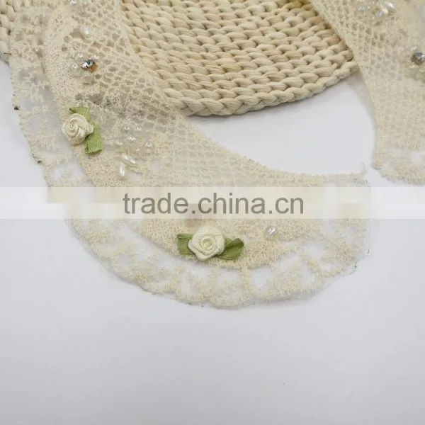 2016 High Quality and Washable Latest Decorative Embroidery Guangzhou Silk Fabric for Dress photo-3