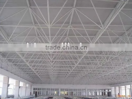 Steel space frame building / steel space truss