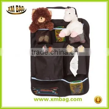 Car Kick Mat Seat Back Protector Removable Trash Can Pocket, Car Seat Back Protector, Wholesale Back Seat Car Kick Mats