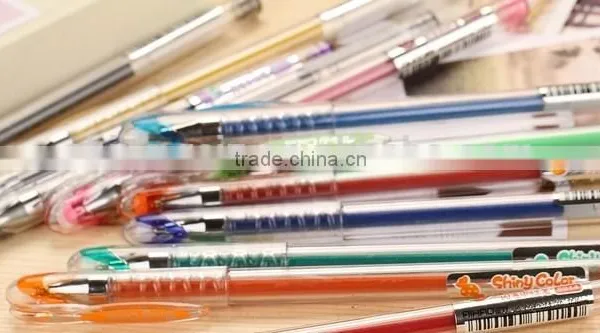 Glitter Gel Pen With 7 or 12colors photo-3