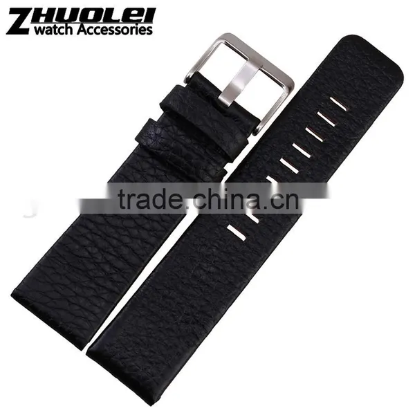 2016 Fashion Belt Good Quality Watch Band Real Leather Watch Strap 22|24|26|28|30mm photo-2