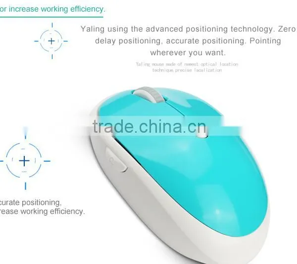 2015 Newest Wireless Optical Mouse With Mute Function and Show Desktop Function photo-5