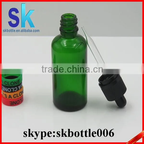 100ml Green Glass Dropper Bottle for e Liquid photo-3