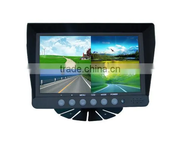 7" Heavy-duty Digitalcar Tft Lcd Sun Shade Lcd Monitor With 12v dc Rca Video Input photo-5