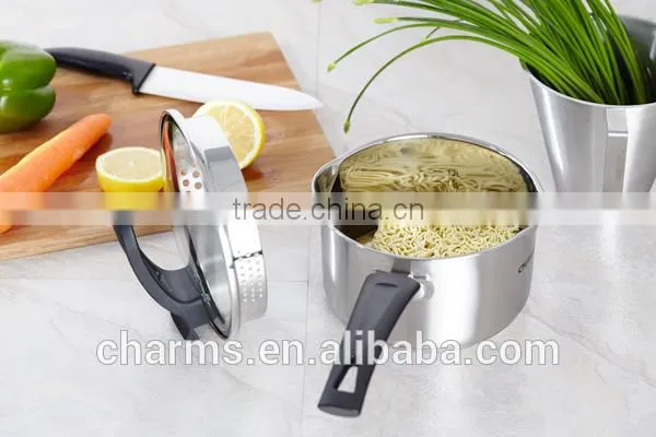 Charms Induction Cookware Stainless Steel Sauce Pan With Standing Lid photo-5