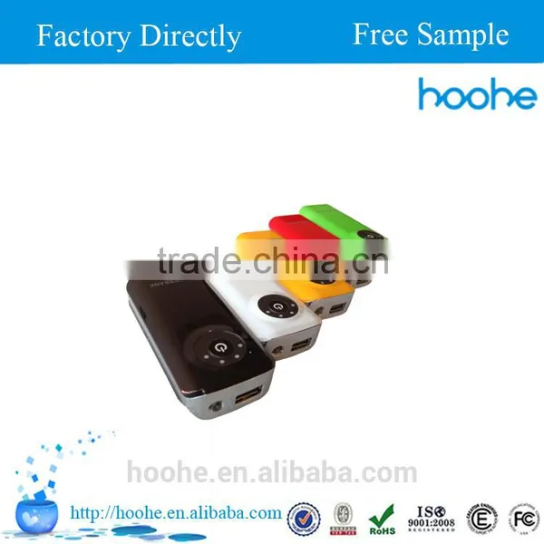 Led Torch Light Portable Power Bank,small Size Power Bank ,unique Power Bank