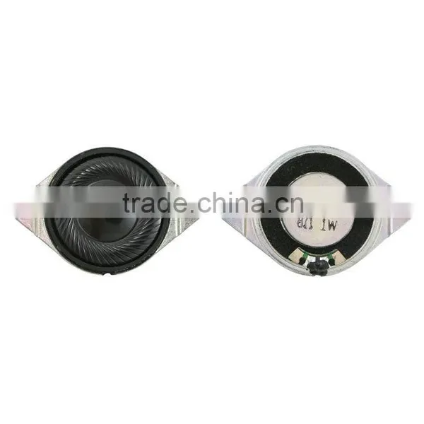 28mm 8ohm 1.0W Compact Mylar Speaker With Mounting Holes photo-2