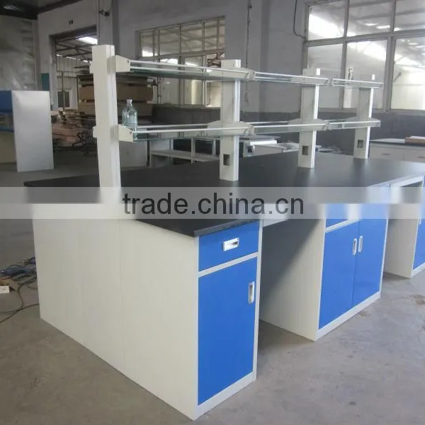 Epoxy Resin Lab Bench Top Biology Lab Furniture School Computer Lab Furniture photo-3