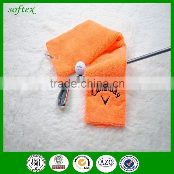 Golf Towel and Clip Microfiber Printing Golf photo-3