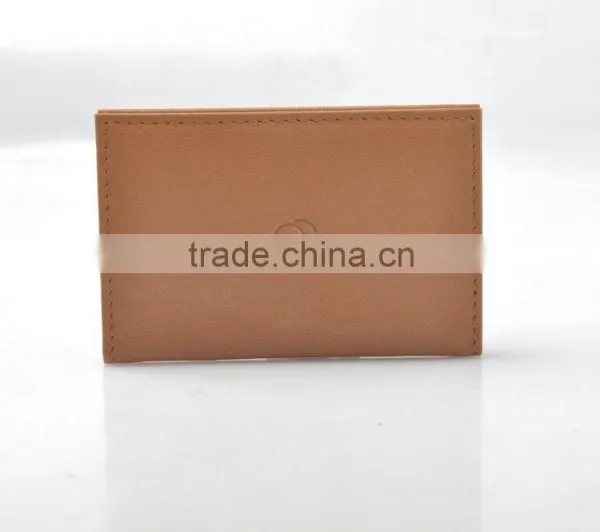 Name Badge Leather Badge Rfid Holder Leather Wallet photo-3