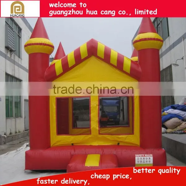 Bright-colored Durable Castle Shape Inflatable Kids Bouncer photo-6