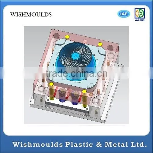 Custom Auto Radiator Fan Factory Mould & Production Manufacturer photo-3