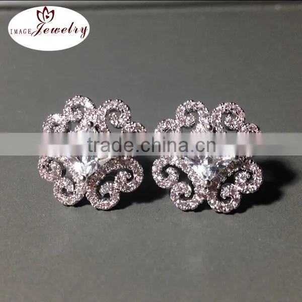 Stud Earrings Earrings Type and Silver Jewelry Main Material Gemstone Earring photo-2