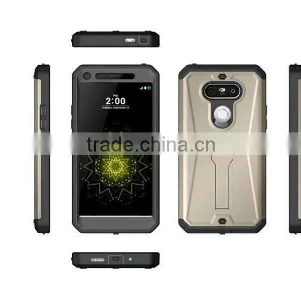 High Quality Kickstand Hybrid Robot Cell Phone Case For LG G5 photo-6