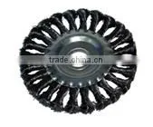 100mm Wheel Brush, Twist Steel Wire
