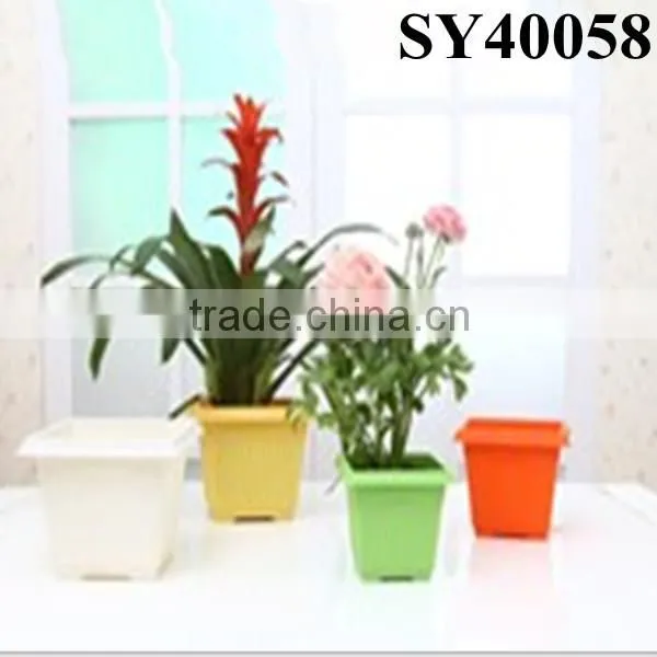 High Quality Round Indoor and Outdoor Plastic Plant Pot photo-3