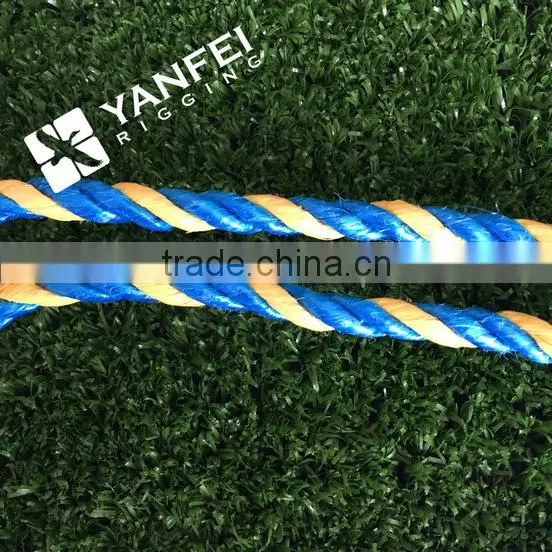 PP Split Film 3 Strands Twisted Rope