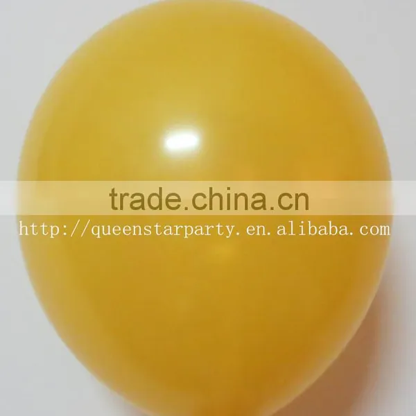 Standard Color Party Balloon Lemon