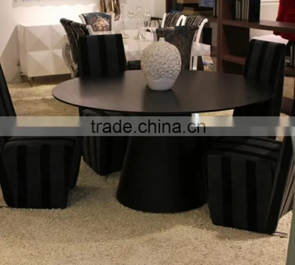 European Modern Wood Round Table (E-23) photo-2