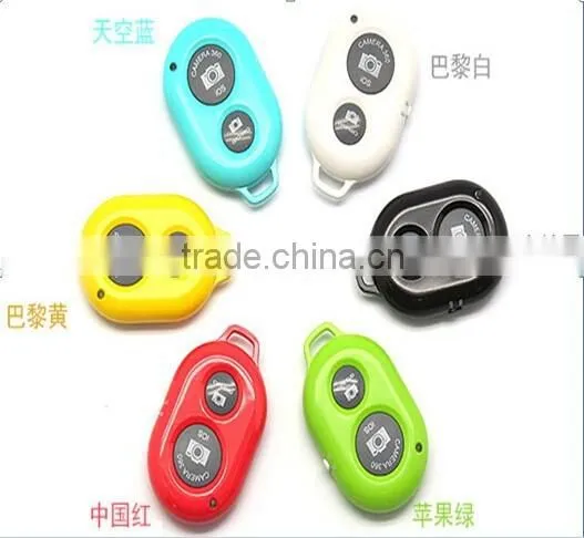 hot sale portable design selfie bluetooth remote shutter,monopod lens shutter
