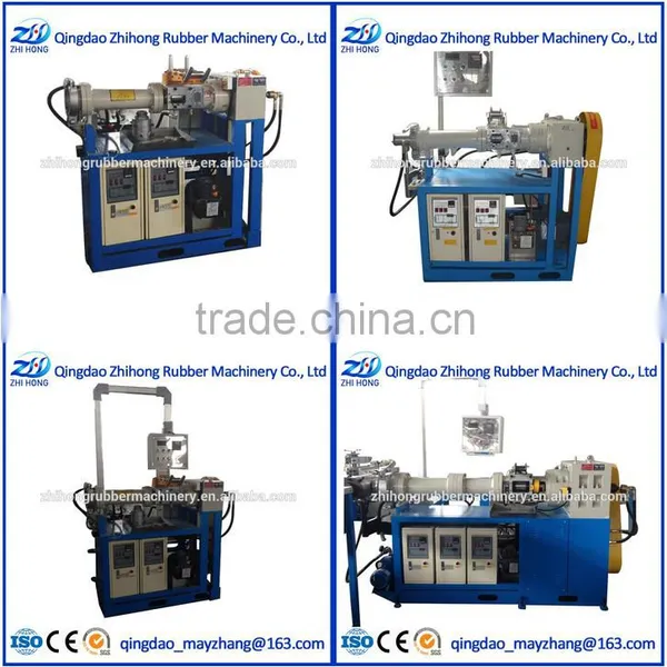 Made in China High Quality Cold Feed Silicone Rubber Extruder Machine Slicone Hose Tube Machine photo-2